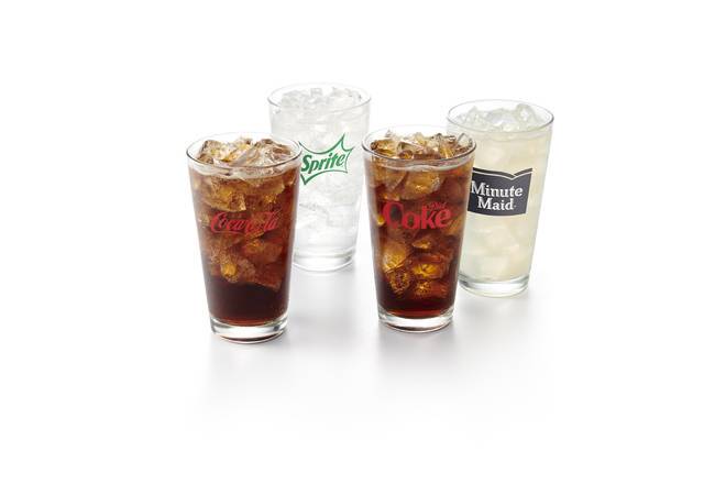 Order Coca-Cola® Fountain Drinks food online from Cosmic Wings store, Center Point on bringmethat.com