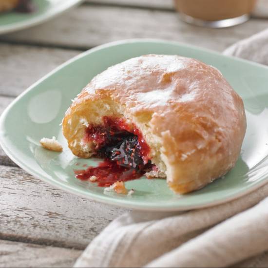 Order Glaze with Raspberry Filling  food online from Jannys store, Irvine on bringmethat.com