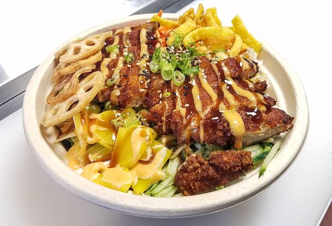 Order Chicken Katsu Bowl food online from Uwu Sushi store, Rochester on bringmethat.com