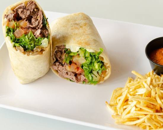 Order Sarussi Churrasco Wrap food online from Sarussi Cafe & Subs store, Miami on bringmethat.com