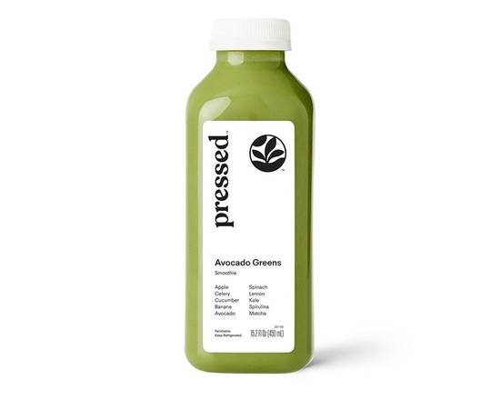 Order Avocado Smoothie w/ Greens food online from Pressed store, Beverly Hills on bringmethat.com