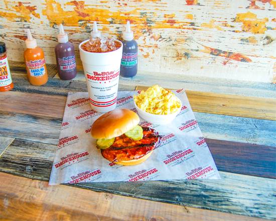 Order Smoked Chicken Breast Sandwich Meal food online from Bar-b-Cutie store, Nashville on bringmethat.com