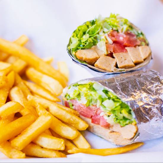 Order Soy Chicken Wrap food online from Vegan House store, Phoenix on bringmethat.com