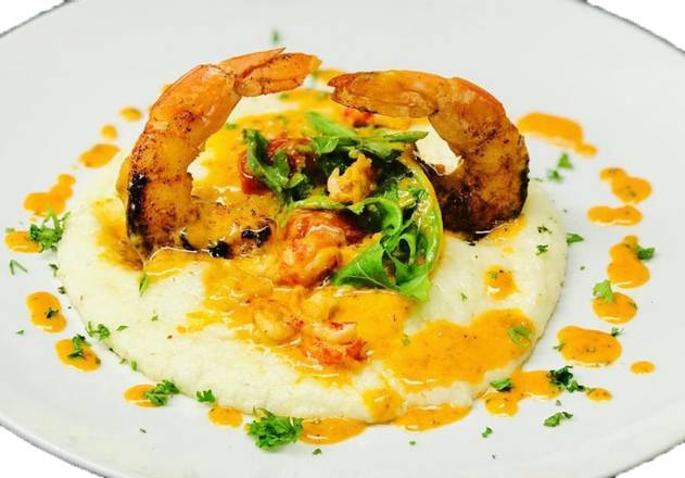 Order Flordia Shrimp & Grits food online from blu on the Avenue store, Winter Park on bringmethat.com
