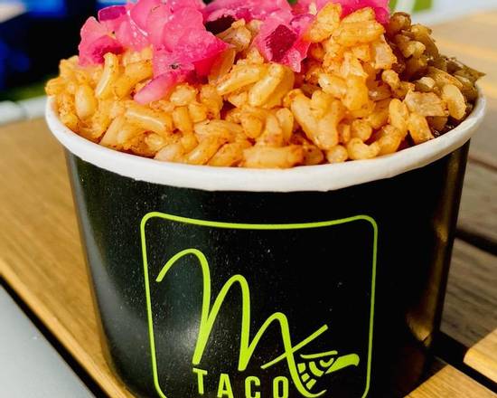 Order MEXICAN RICE food online from MX Taco store, Orlando on bringmethat.com