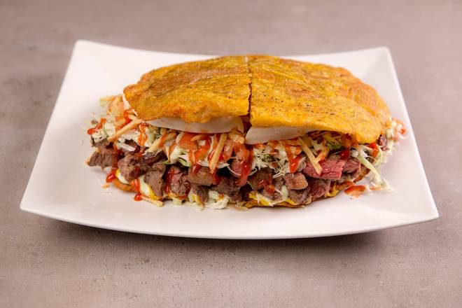Order Patacon Carne Asada food online from Chicken Grill store, Miami on bringmethat.com