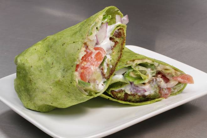 Order Falafel Wrap food online from Koko's Mediterranean Grille store, Chicago on bringmethat.com
