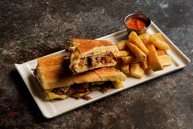Order Cubano Sandwich food online from Chao Pescao store, San Francisco on bringmethat.com