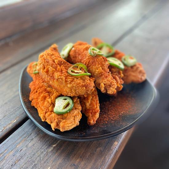 Order Plant Based Chicken (Full order - 8pcs) food online from Cross Street Chicken And Beer store, Carlsbad on bringmethat.com