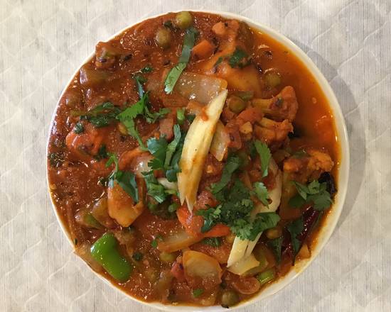 Order Kadai Vegetables food online from Tikka Masalaa Indian Restaurant store, Tampa on bringmethat.com