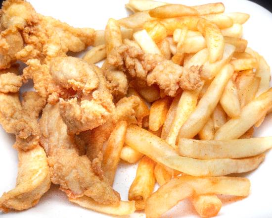 Order 1/2 lb Chicken Strips + Fries  food online from La La Gyros store, Tampa on bringmethat.com