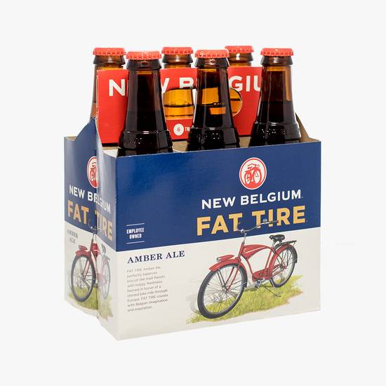 Order New Belgium Fat Tire Amber Ale food online from Santa Monica Liquor store, Santa Monica on bringmethat.com