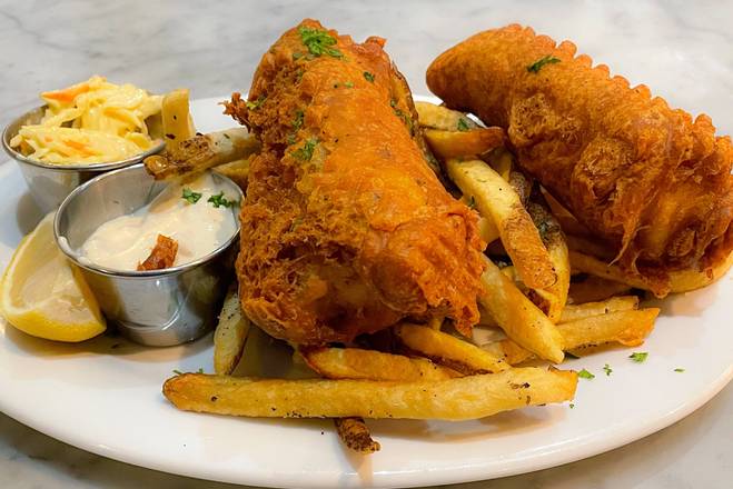 Order Fish And Chips food online from In The Wood store, Berkeley on bringmethat.com