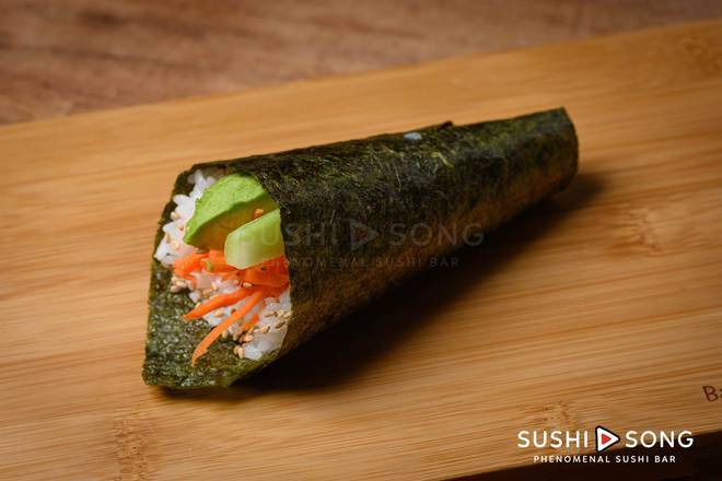 Order Veggie Hand Roll food online from Sushi Song Key West store, Key West on bringmethat.com