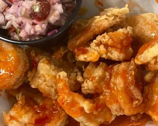 Order Crispy Fried Shrimp food online from Barrel Junction store, Shaler Township on bringmethat.com