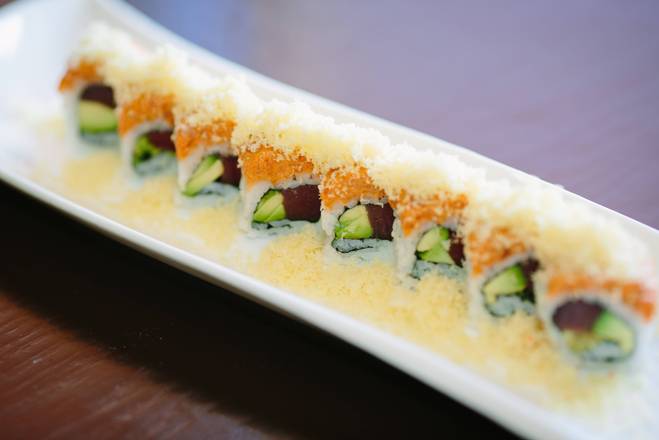 Order Crazy Tuna Roll food online from Sushi Pirate store, North Aurora on bringmethat.com