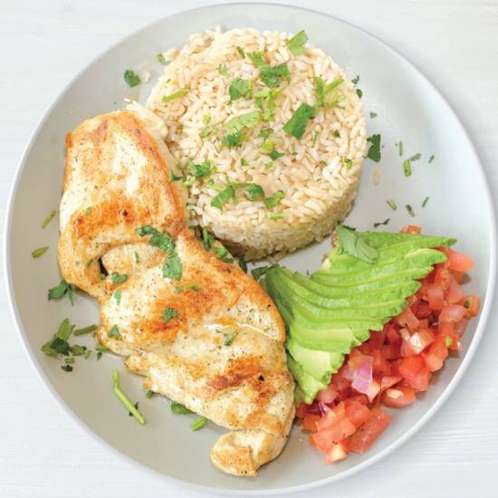 Order Grilled Chicken Platter food online from Carrot Express store, Weston on bringmethat.com