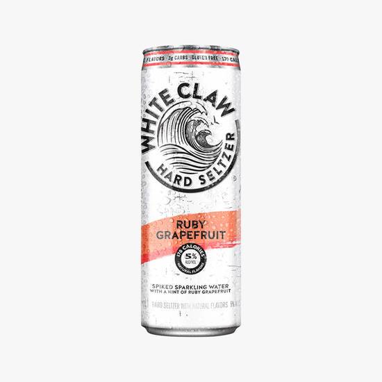 Order White Claw Ruby Grapefruit 6 pack | 5% abv food online from Pink Dot store, Palm Springs on bringmethat.com