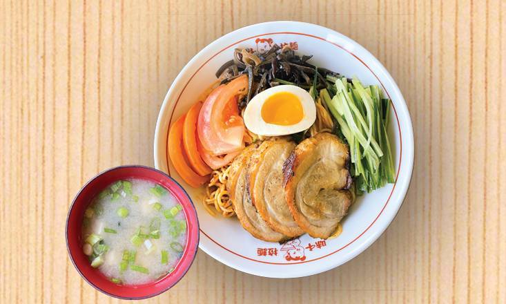 Order Spicy Garlic Mazemen (Dry Style Ramen) food online from Ajisen Ramen store, San Diego on bringmethat.com