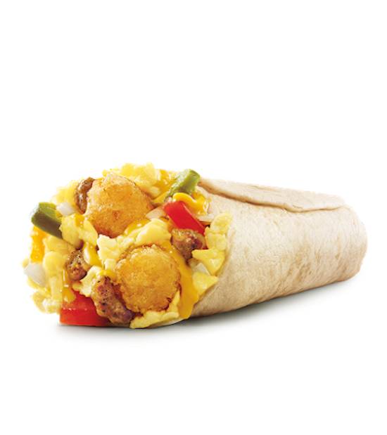 Order SuperSONIC® Breakfast Burrito food online from Sonic - Bill Foster Memorial store, Cabot on bringmethat.com