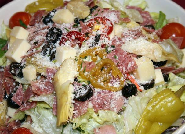 Order Chopped Antipasto Salad food online from Eddie's Italian Eatery store, Claremont on bringmethat.com