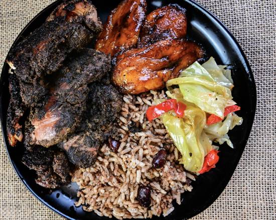 Order Jerk Chicken Bowl food online from Jamaican Kitchen store, Los Angeles on bringmethat.com
