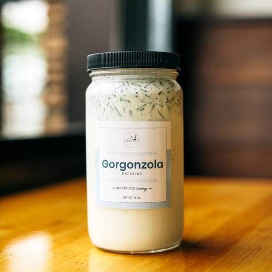 Order Jar Gorgonzola Dressing  food online from The Haven Pizzeria store, San Diego on bringmethat.com