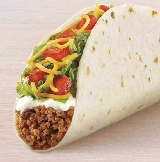 Order Soft Taco Supreme® food online from Taco Bell store, Talladega on bringmethat.com