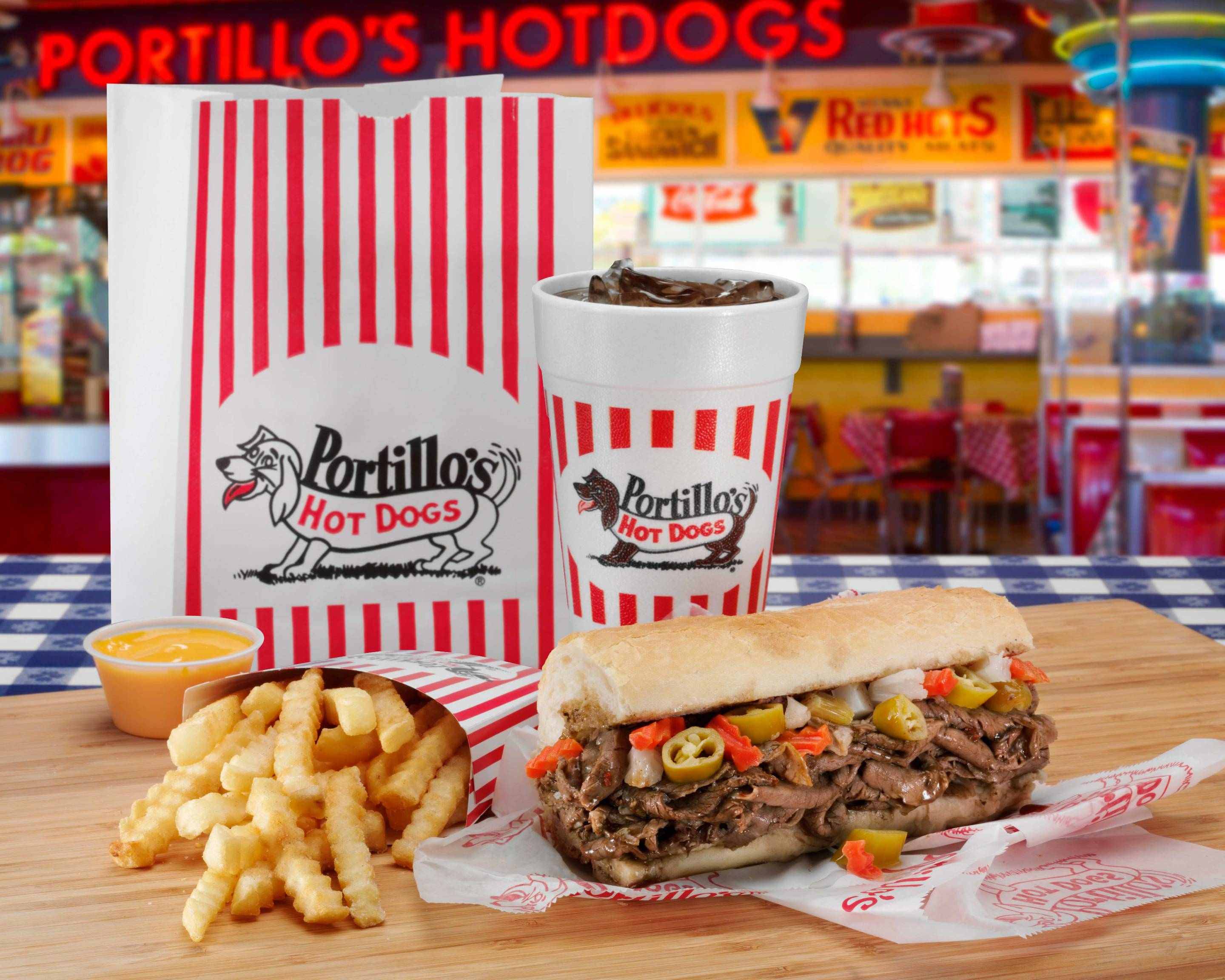 Order Portillo's Hot Dogs (3343 West Addison Street) Delivery Online