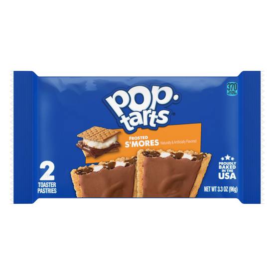 Order Pop-Tarts Frosted S'mores Toaster Pastries 2ct food online from Everyday Needs by Gopuff store, Tampa on bringmethat.com