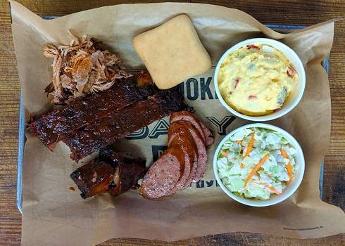 Order Pork Out Platter food online from Dickey Barbecue Pit store, Orlando on bringmethat.com