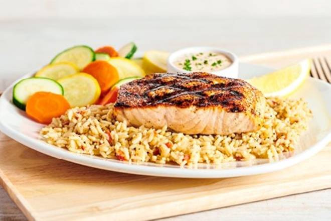 Order Perfectly Grilled Salmon food online from Outback Steakhouse store, Vacaville on bringmethat.com