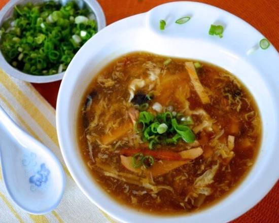 Order Hot and Sour Soup food online from China A Go Go store, Las Vegas on bringmethat.com