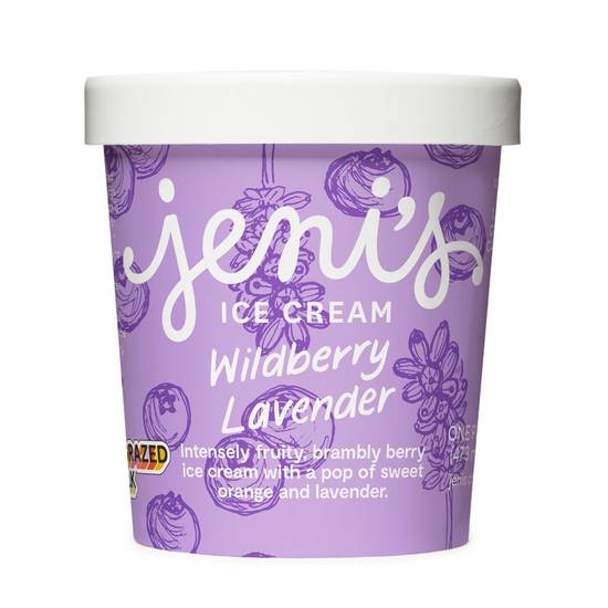 Order Wildberry Lavender Pint food online from Jeni's Splendid Ice Creams store, Charlotte on bringmethat.com