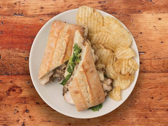 Order Chicken Caesar Sandwich food online from La Madeleine Country French Cafe store, Harahan on bringmethat.com