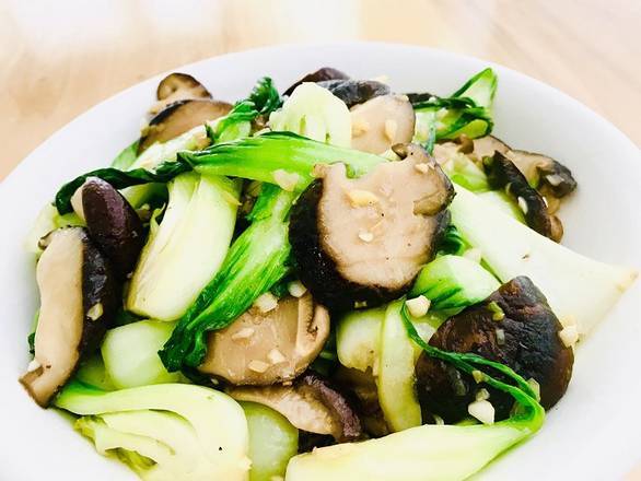 Order Shanghai Cabbage with Mushroom-清炒白菜香菇 food online from He store, Middletown on bringmethat.com