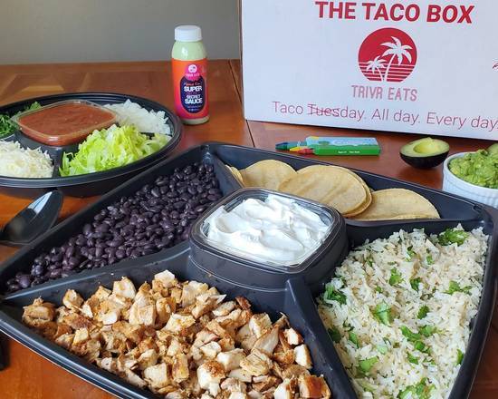 Order The Family Taco Box food online from The Mexi Box: Taco Catering store, Las Vegas on bringmethat.com