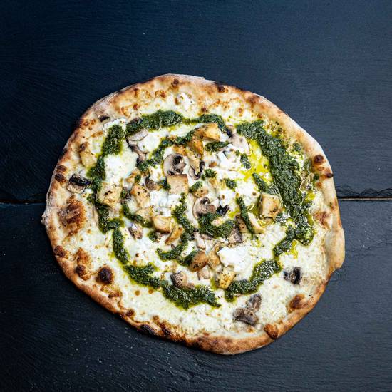 Order Pizza Chicken Pesto food online from The Pasta Box store, Miami on bringmethat.com