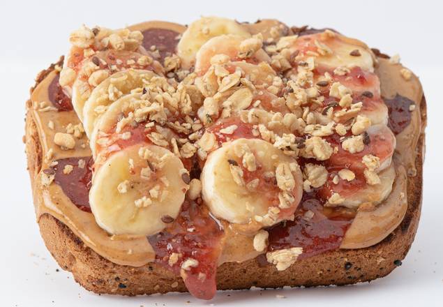 Order PB & Chia Jam Toast food online from Vitality Bowls store, San Diego on bringmethat.com