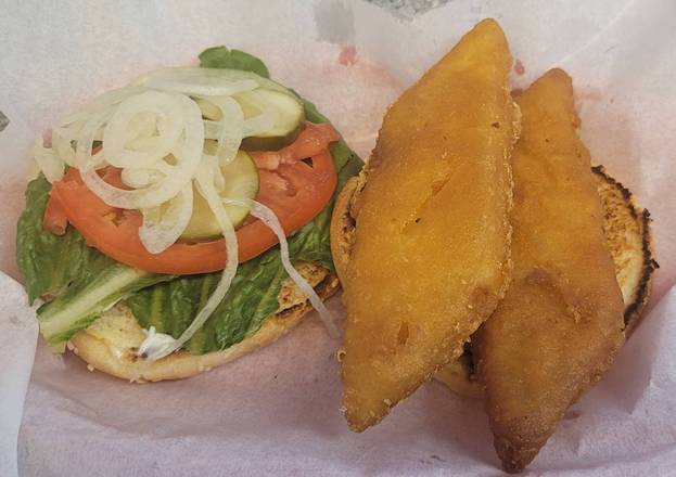 Order Fish Sandwich food online from Fleetwood diner store, Ann Arbor on bringmethat.com