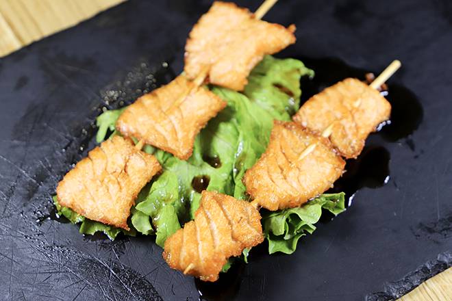 Brochettes Saumon X2