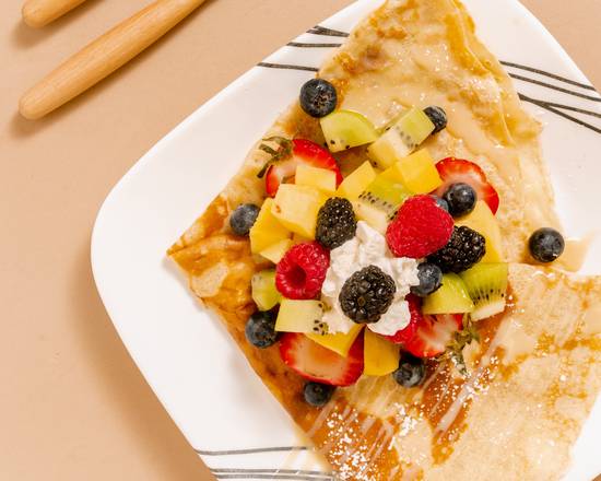 Order Tropical iCrepe food online from Icream Yogurt & Crepes store, Falls Church on bringmethat.com