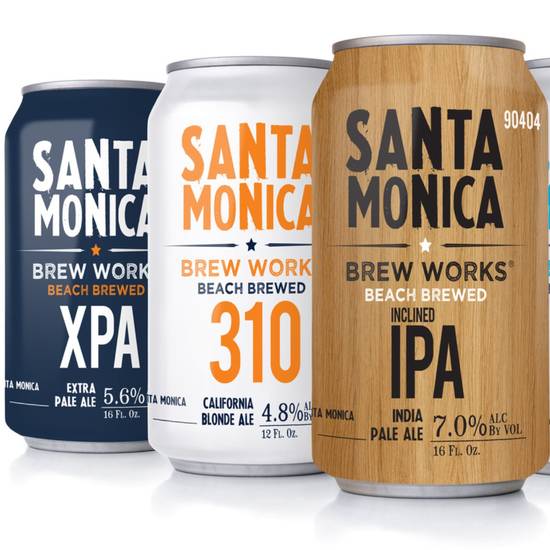 Order Santa Monica Brew Works 310 6Pack Cans food online from Santa Monica Liquor store, Santa Monica on bringmethat.com