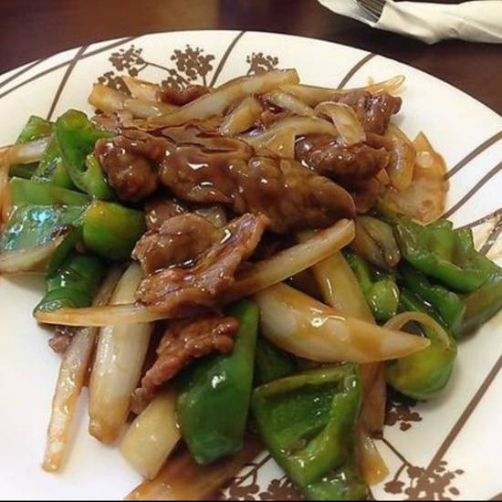 Order 64. Pepper Steak with Onion food online from Excel Chinese Restaurant store, South Chesterfield on bringmethat.com