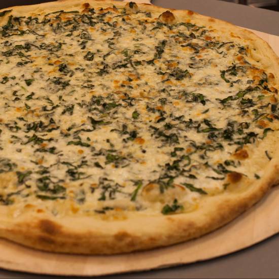 Order Large Spinach pizza food online from Nagila Pizza store, Los Angeles on bringmethat.com