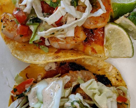 Order Signature Shrimp Taco food online from In N Out Taco store, Clearwater on bringmethat.com