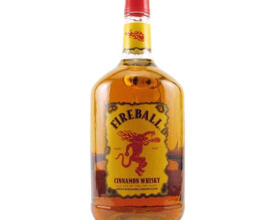 Order Fireball, 1.75L whiskey (33.0% ABV) food online from Woodbury Wine & Spirits store, ORLANDO on bringmethat.com