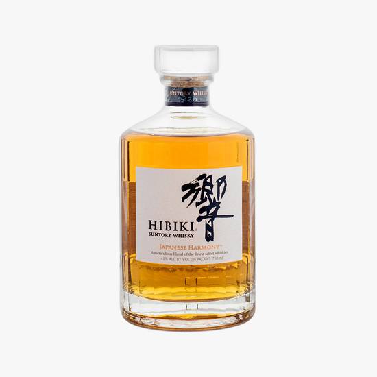 Order Hibiki Japanese Harmony Suntory Whisky food online from The Village Store store, San Diego on bringmethat.com
