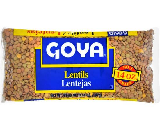 Order Goya Lentils 14oz food online from Fresko Market store, Miami on bringmethat.com