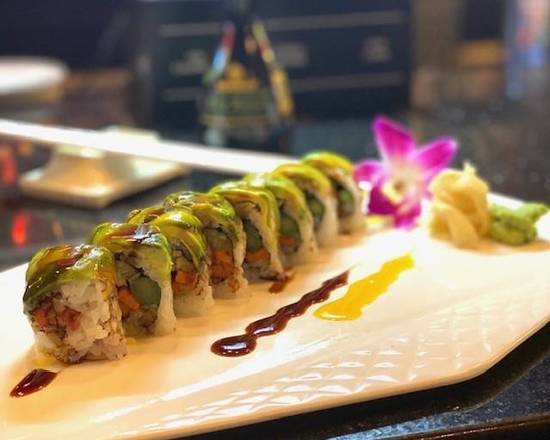Order Green Peace Roll food online from Kobe Japanese Restaurant store, Bismarck on bringmethat.com